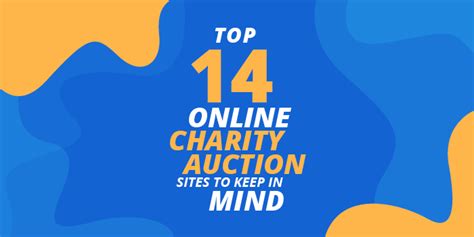 online charity auction sites|charitable auction sites.